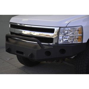 Chevrolet Silverado 1500 Bumper - Front - DV8 Offroad - Steel, 2 Stage Powder Coat Finish - Black Powdercoat - `07-`13
